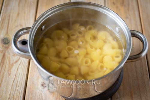 Рецепт креветки с макаронами в сливочном соусе. Паста в сливочном соусе с креветками 19
