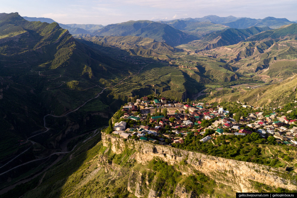 Село, парящее в небесах