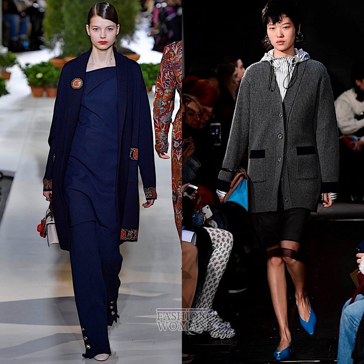 Модные вязаные кардиганы 2019-2020 мода,мода и красота,модные образы,модные тенденции