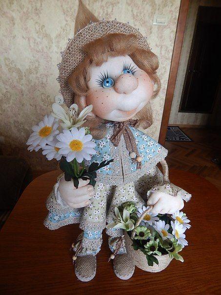Чулочные прелести: куклы Ольги Чечеткиной куклы своими руками