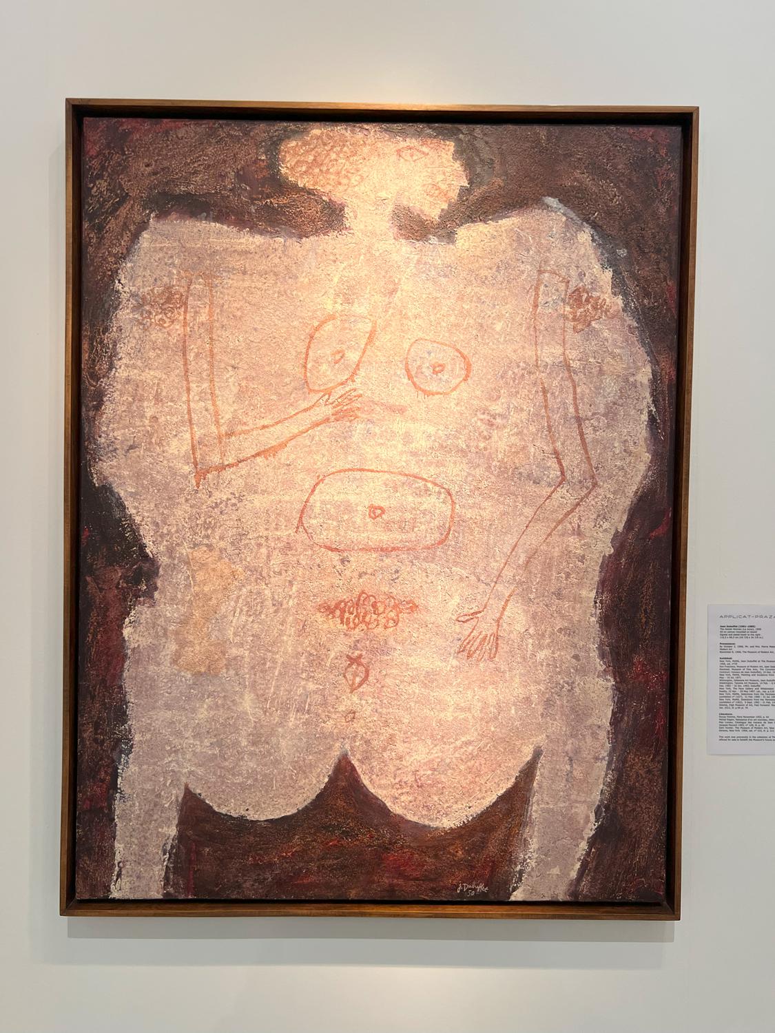 Jean Dubuffet. The Jewish Woman (La Julve), 1950. $2 млн.&nbsp;Applicat-Prazan