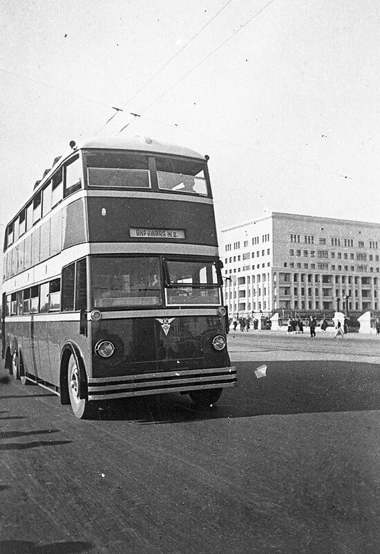 Двухэтажный автобус в СССР