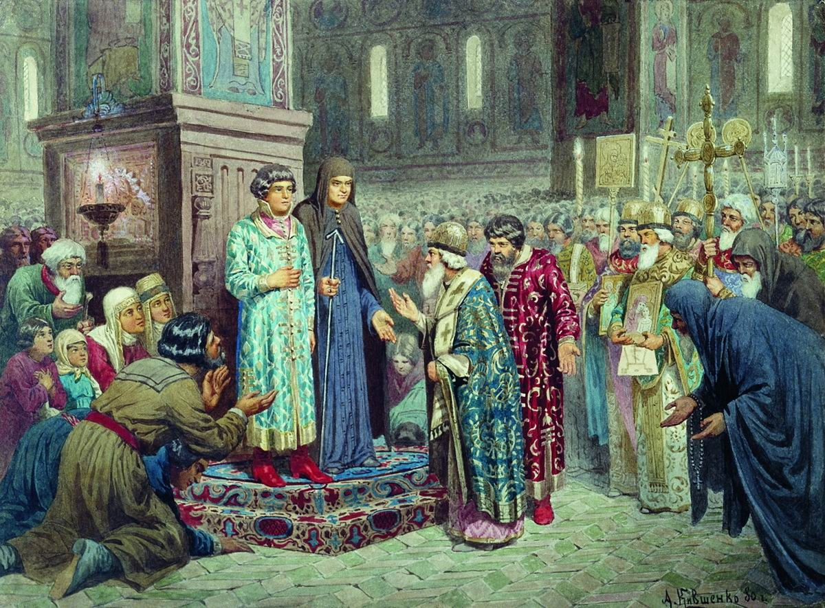 Призвание на царство Романовых — Михаил Федорович (Депутация от Земского собора) 
