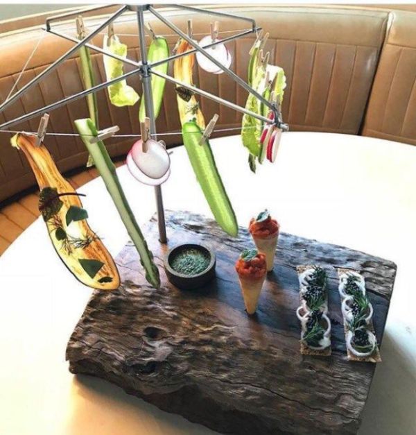 Необычная подача блюд в кафе и ресторанах