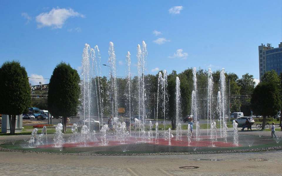 Сегодня в Рязани включат еще один фонтан