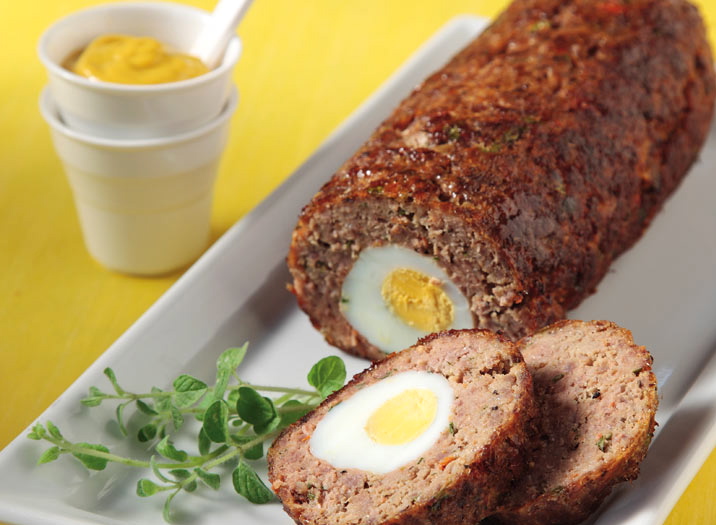 Мясной рулет с яйцом: 4 лучших рецепта закуски,мясные блюда,рецепты