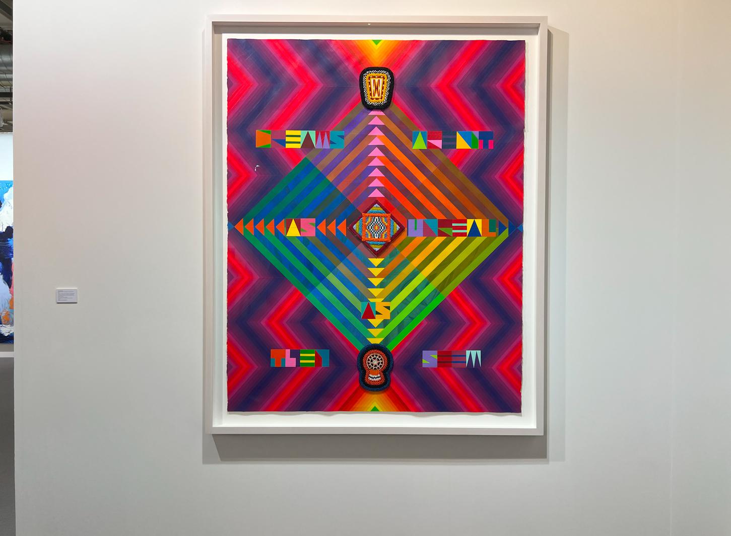 Jeffrey Gibson. Dreams Aren&rsquo;t As Unreal As They Seem. 2023. $225 тыс.&nbsp;Stephen Friedman Gallery