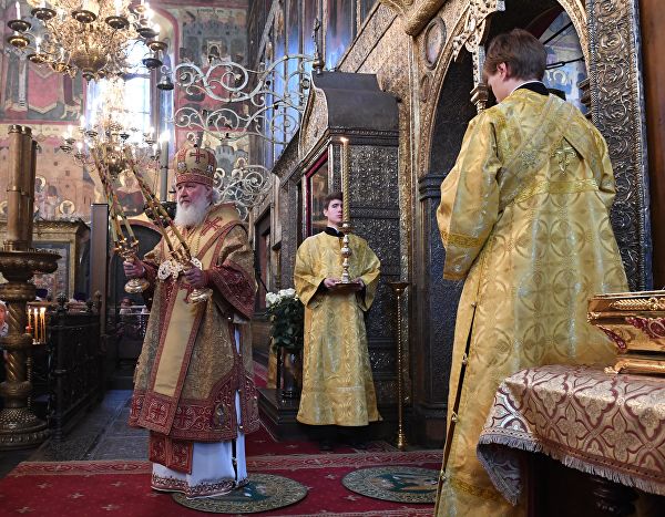 Патриарх Кирилл в день Крещения Руси предостерег россиян от "ложных идей" Патриарх Кирилл в день Крещения Руси предостерег россиян от "ложных идей" общество,Патриарх Кирил,россияне,РПЦ