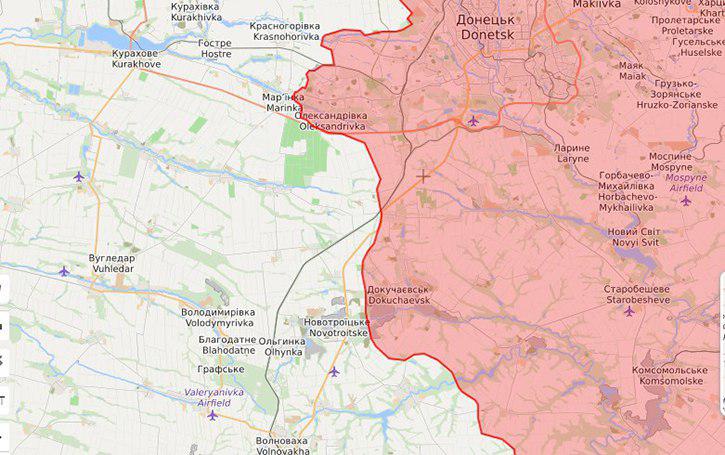 Обстановка вокруг Докучаевска (ДНР) накаляется
