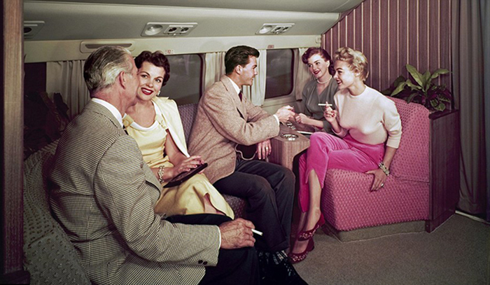 Как летали в самолётах в середине XX века: Когда каждый перелет - роскошный праздник авиатур,мир,поездка