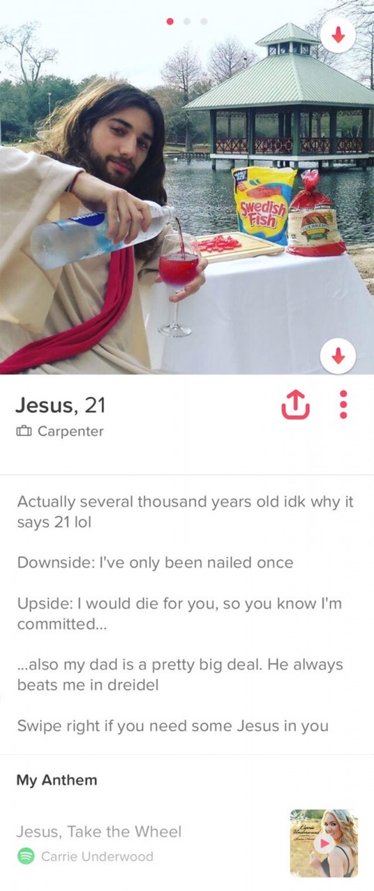 Jesus On Tinder
