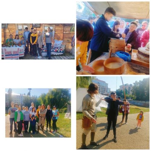 17 сентября студенты и преподаватели липецкого машиностроительного колледжа посетили фестиваль русских традиций Мусаткин Двор. 01