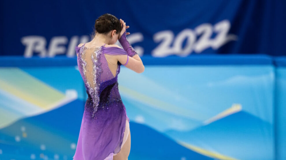    Камила Валиева на Олимпиаде-2022. Фото: GLOBAL LOOK PRESS