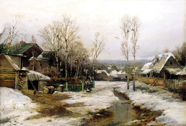 "Весной в окрестностях Петербурга", 1896