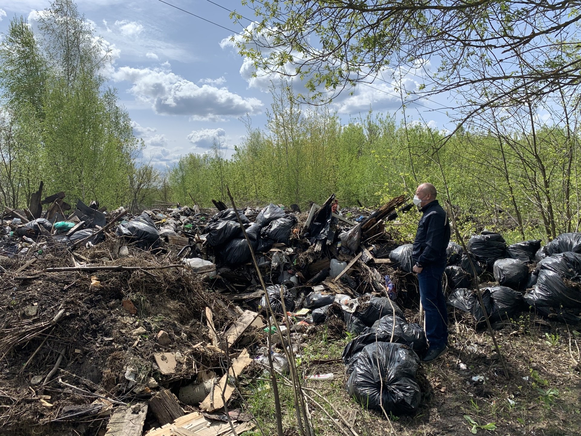 Карта незаконных свалок