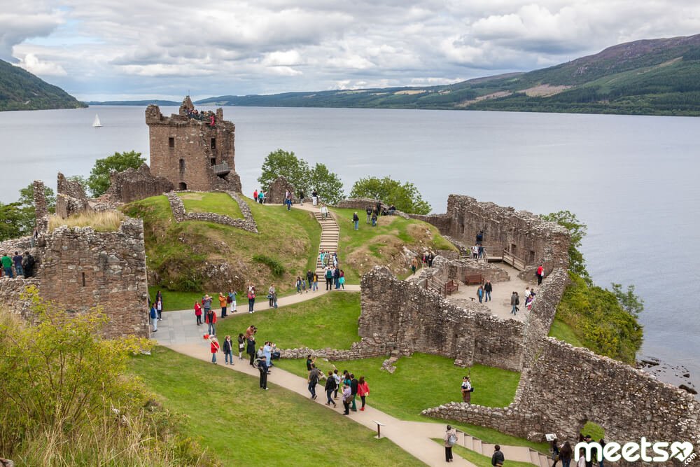 Loch Ness in Scotland