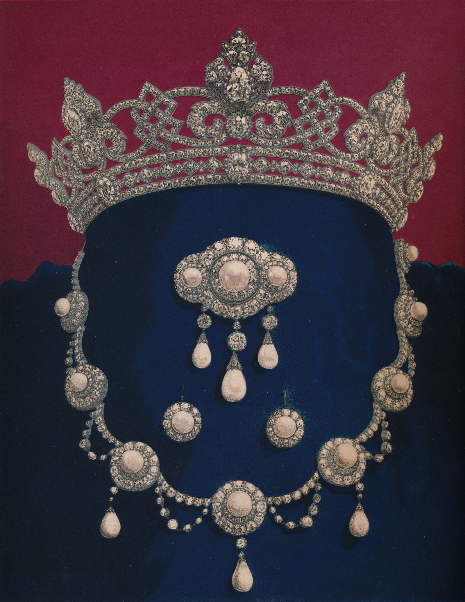Фото №14 - Полный комплект: самые роскошные парюры британской королевской семьи