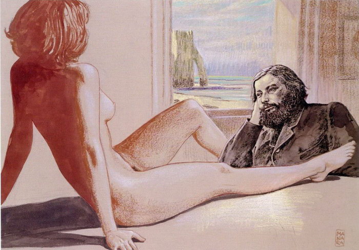 Художники и их музы: Итальянский художник представляет знаменитых живописцев и их моделей Художники и их музы: Итальянский художник представляет знаменитых живописцев и их моделей