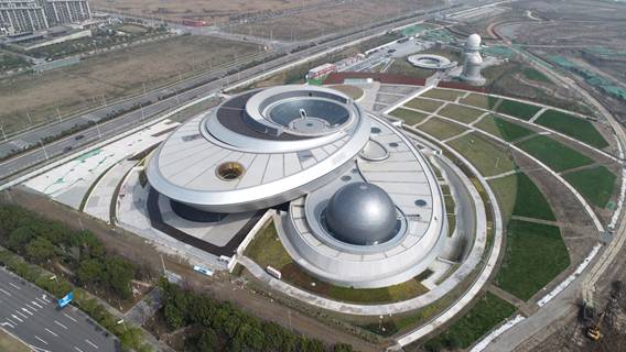 В Шанхае в тестовом режиме открылся крупнейший в мире планетарий