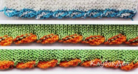 Декоративный край деталей: мастер-класс Декоративный край деталей: мастер-класс вязание