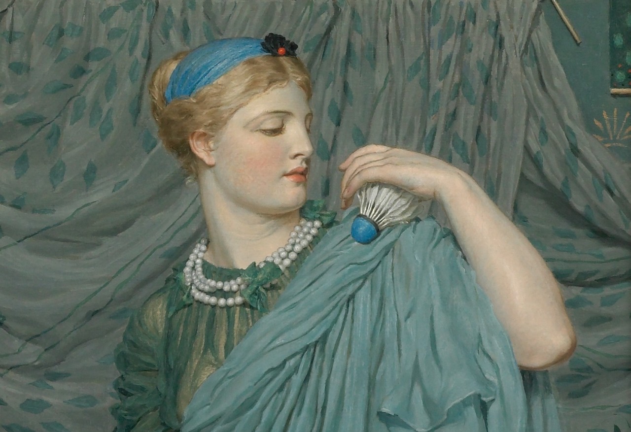 Английский художник-прерафаэлит Альберт Мур (4 сентября 1841— 25 сентября 1893)