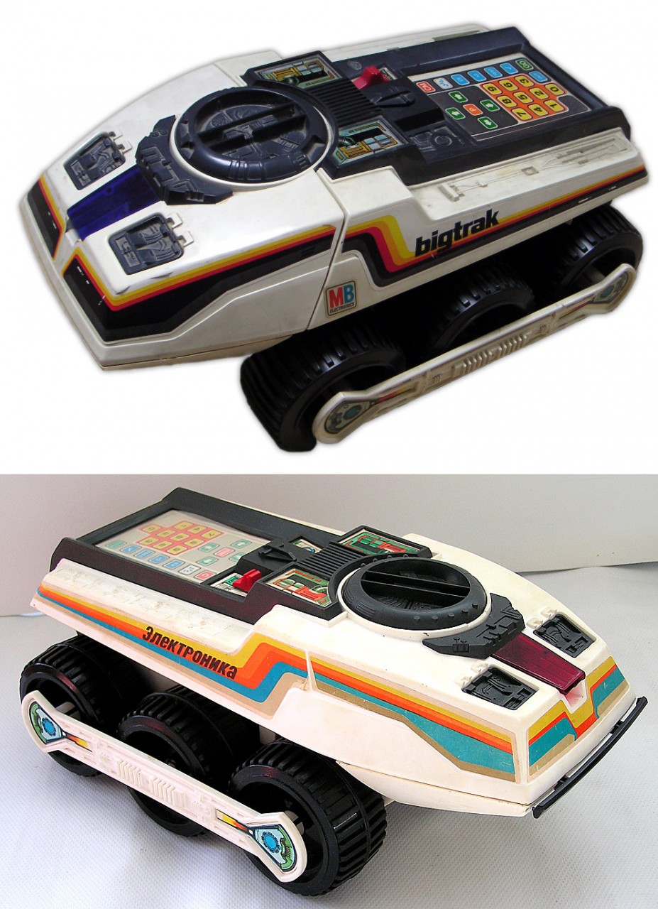 Электроника ИМ-11 «Луноход», 1985 год — Big Trak, 1979 год