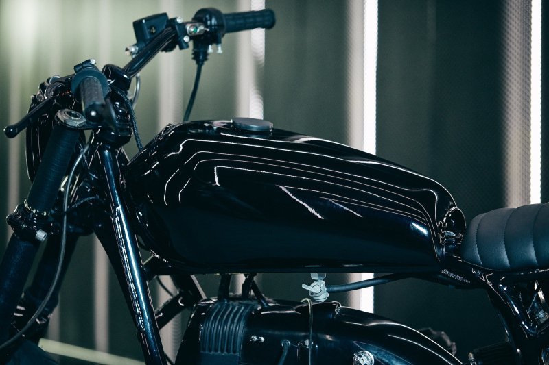 Blitz Motorcycles: кастом BMW R80RT Black Dot Mark One, изготовленный на заказ Марки и модели,мотоциклы,тюнинг