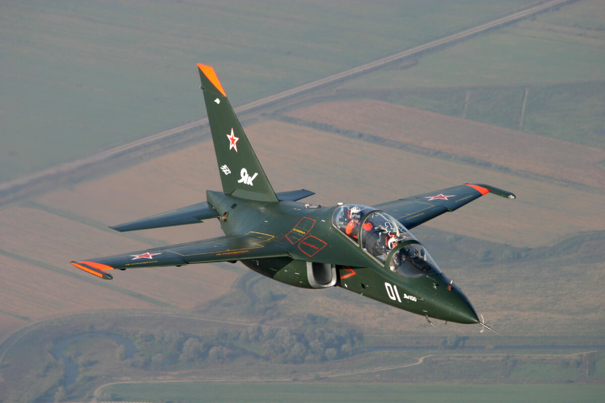 Учебно-боевой самолёт Як-130. Фото: из открытых источников.