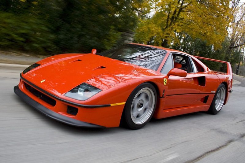 Ferrari F40 авто, автодизайн, америка, бампер, безопасность, накладка, спорткар, суперкар