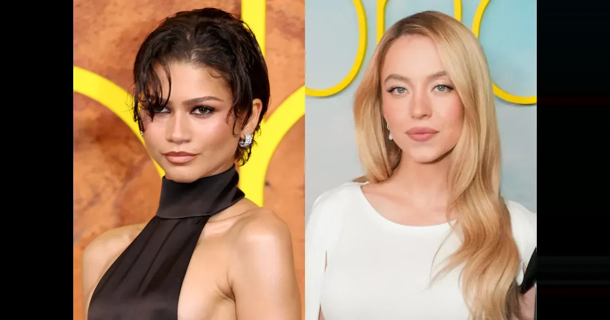 Зендая отказалась фотографироваться с Сидни Суини на премьере сериала "Эйфория"