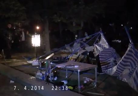 Столкновения, сопровождавшиеся стрельбой, произошли в Николаеве, есть раненые