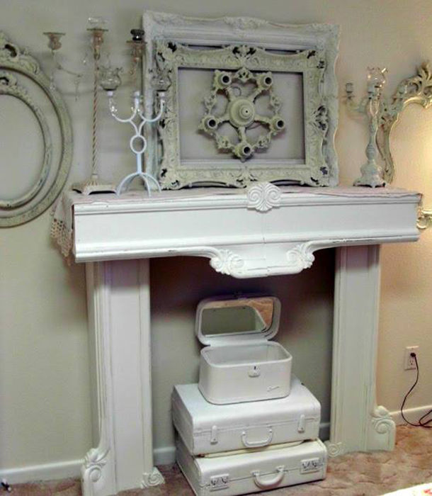 Фальш-камины, или Да здравствует смена декораций! Фальш-камины, или Да здравствует смена декораций! идеи для дома,интерьер и дизайн