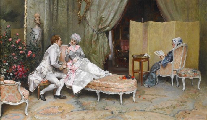 художник La Toilette Raimundo de Madrazo y Garreta картины – 02