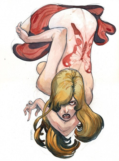 Сексуальные француженки в акварелях художника Янника Корбо. Сексуальные француженки в акварелях художника Янника Корбо.