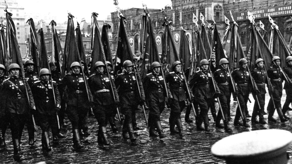 парад победы на красной площади в 1945 году