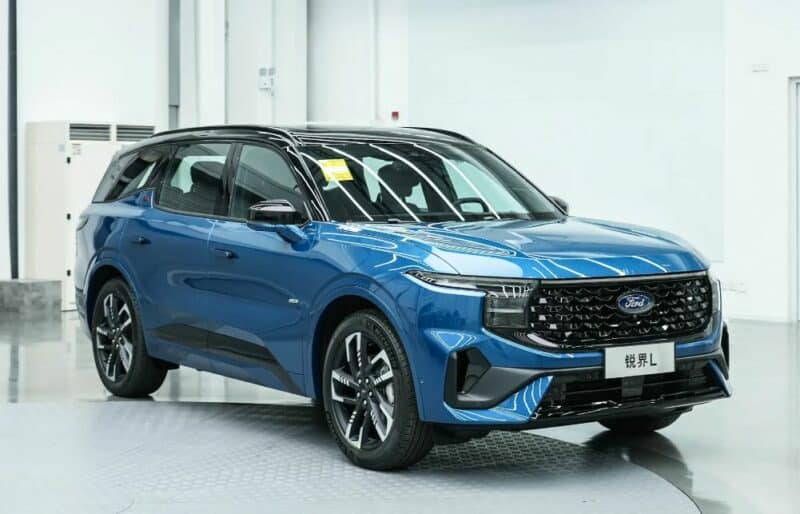 Changan Ford Edge L с аккумуляторами BYD начинает предпродажу в Китае по цене 33 000 долларов США