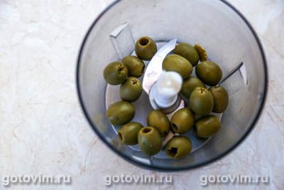 Хумус с оливками закуски,кулинария