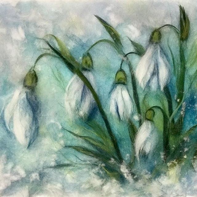 Картины из шерсти Картины из шерсти вдохновение