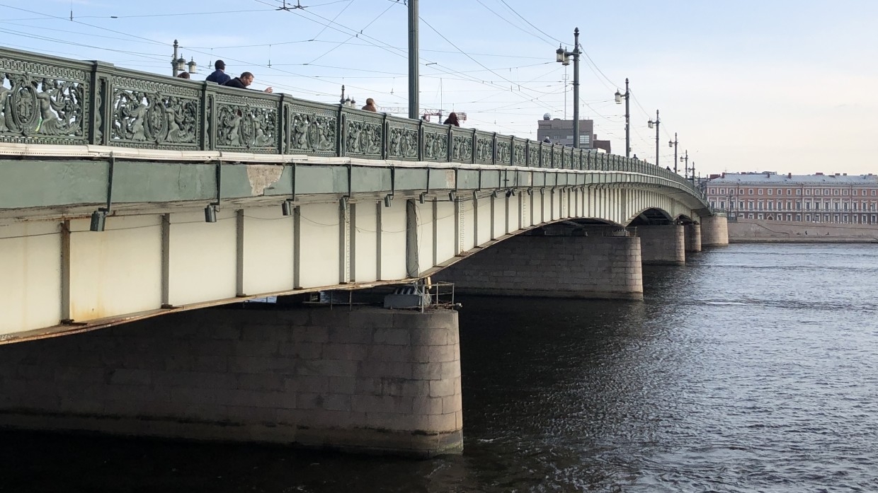 Ушаковский мост в санкт петербурге