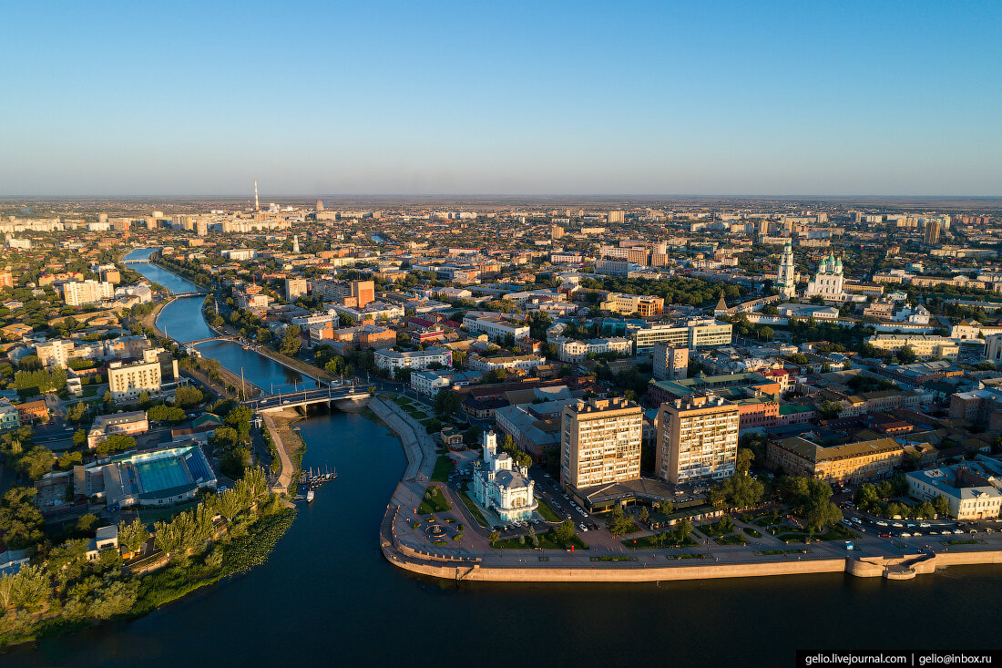 Красивые места в астрахани