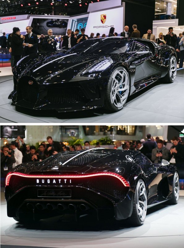 La Voiture Noire от Bugatti за 11 000 000 евро Bugatti,La Voiture Noire,гиперкар