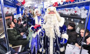 Пассажиры метро и МЦК смогут проехать бесплатно в новогоднюю ночь. Фото: сайт мэра Москвы