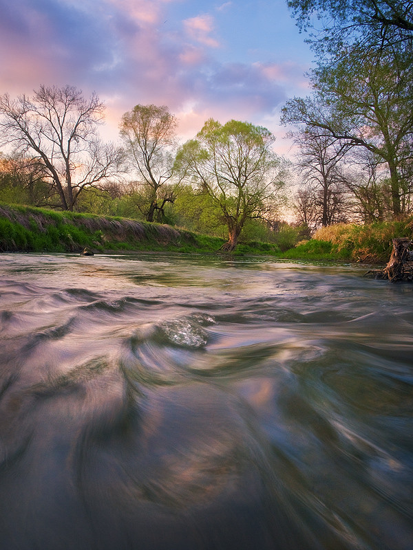 Фотография Springtime at River Odra автор Jan Bainar на 500px