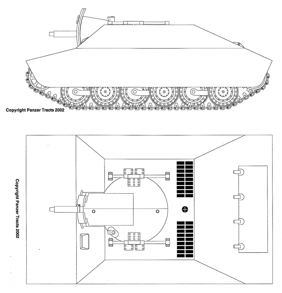 ​Примерно так должен быть выглядеть Leichter Panzerkampfwagen zur Verwendung gegen Erd und Luftziele mit 5.5. cm vollautomatischer Waffe - Кусачие клопы «Рейнметалла» и «Порше» | Warspot.ru