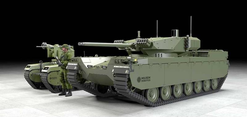 Робототехнический комплекс Milrem Type-X: любой боевой модуль для заказчика TypeX, Milrem, Robotics, разных, управления, будущее, машины, только, возможно, шасси, испытания, компании, модулем, боевым, показали, образца, опытного, боевого, борту, комплекса