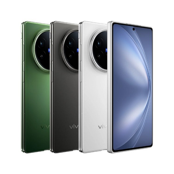 6000 мАч, толщина 4,3 мм, камера Zeiss, максимальная защита IP69+, но почему-то Snapdragon 8 Gen 3. Представлен Vivo X Fold5, у него самый большой аккумулятор из складных моделей