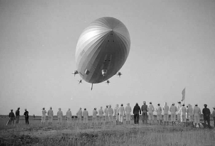 Редкие исторические фотографии: интерьеры дирижабля "Гинденбург" перед катастрофой Гинденбург, история, фото