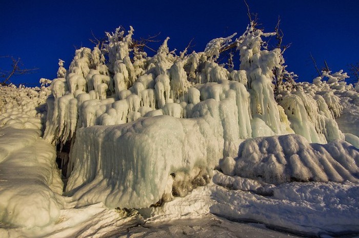 Красоты зимнего Байкала (35 фото)