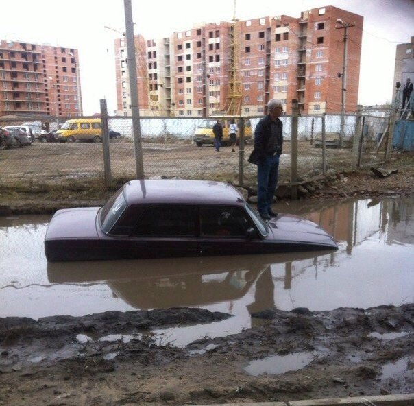 Приколы и смешные картинки на автомобильную тематику (13 фото)