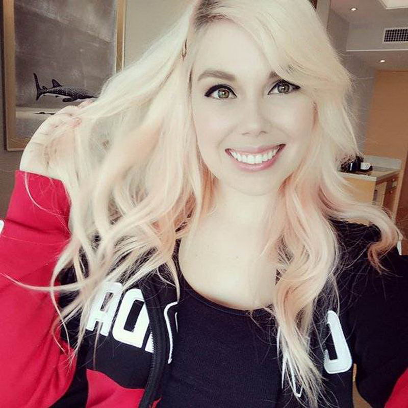 Blonde Gamer Girl